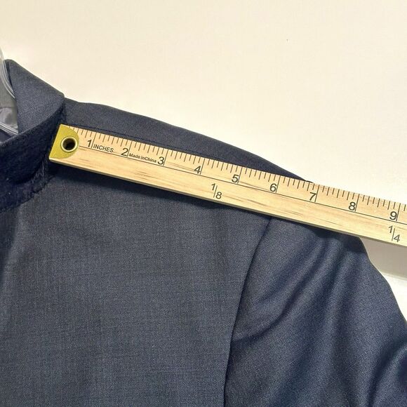 Brooks Brothers 1818 Madison Dark Navy Blazer Vitale Barberis Wool 43R Classic - Picture 7 of 15